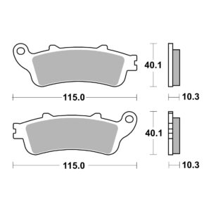 Bremsbelag Sinter