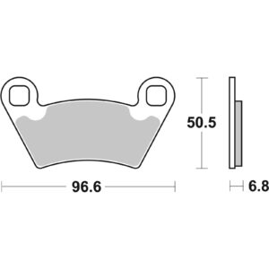 Bremsbelag Sinter offroad