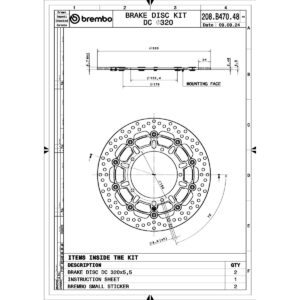 Brembo | Bremsscheibensatz Groove — Paar