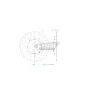 Esjot | Kettenrad 46 Z Alu