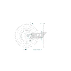 Esjot | Kettenrad 47 Z Alu