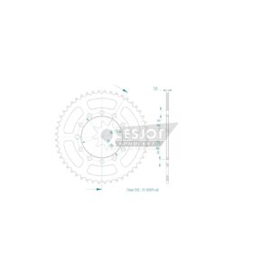 Esjot | Kettenrad Alu 48 Z