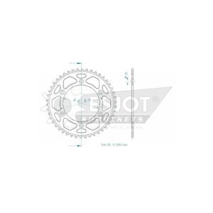 Esjot | Kettenrad Alu 46 Z