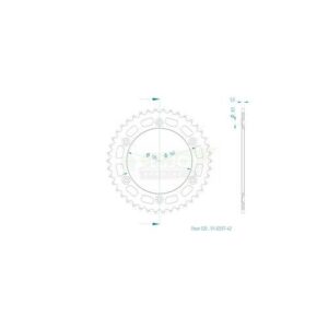 Esjot | Kettenrad Alu 42 Z