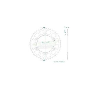 Esjot | Kettenrad Alu 48 Z