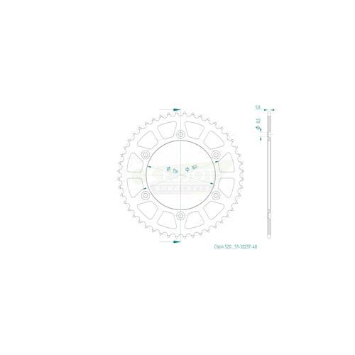 Esjot | Kettenrad Alu 48 Z