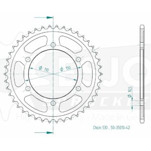 Esjot | Kettenrad Alu 42 Z