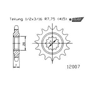 Esjot | Ritzel 12 Z