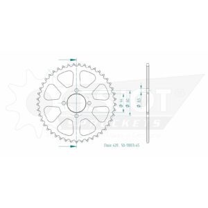 Esjot | Kettenrad 45 Z