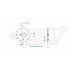 Esjot | Ritzel 13 Z