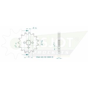 Esjot | Ritzel 15 Z