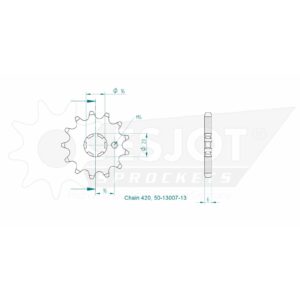 Esjot | Ritzel 13 Z