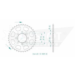 Esjot | Kettenrad 38 Z