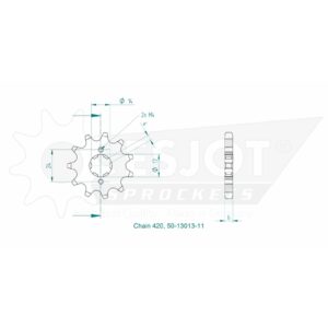 Esjot | Kettenritzel 11 Z