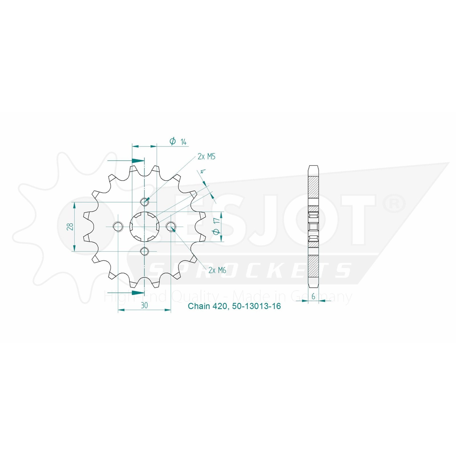 Esjot | Ritzel 16 Z