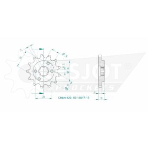 Esjot | Ritzel 13 Z