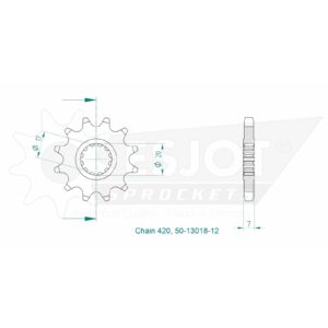 Esjot | Kettenritzel 12 Z