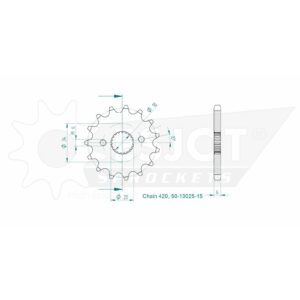 Esjot | Kettenritzel 15 Z