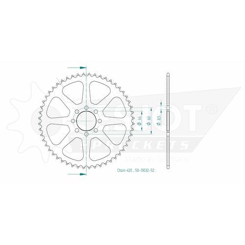Esjot | Kettenrad 52 Z