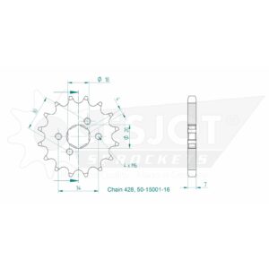 Esjot | Ritzel 16 Z