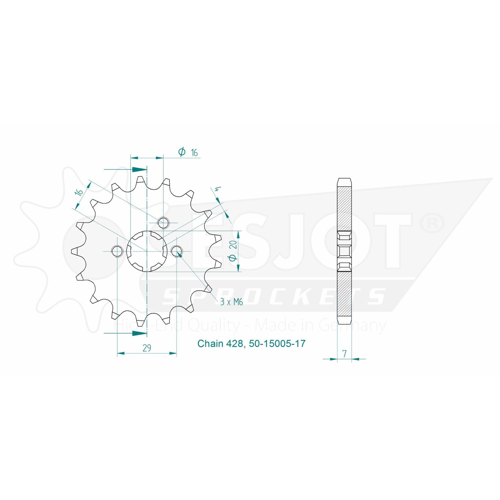 Esjot | Ritzel 17 Z