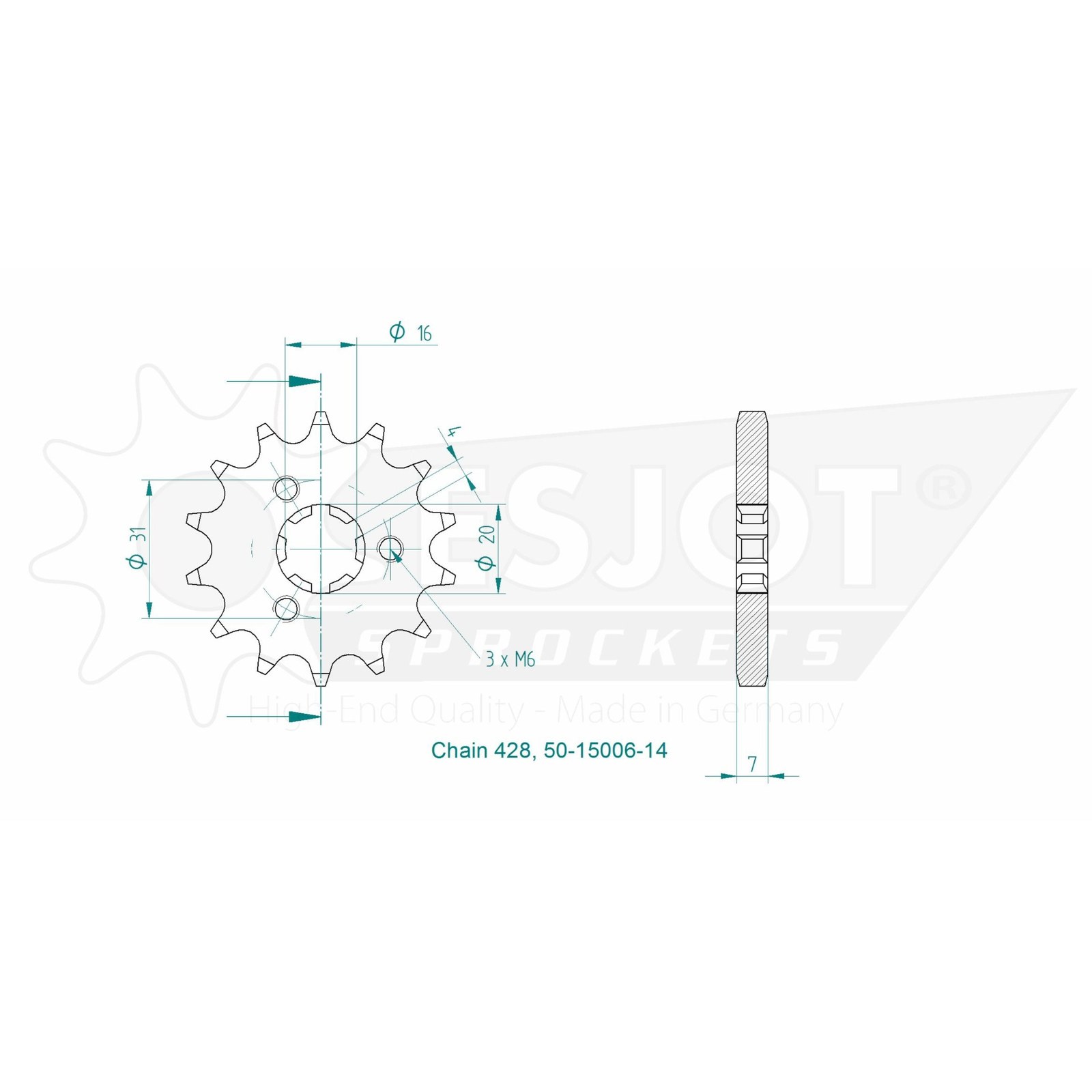 Esjot | Ritzel 14 Z