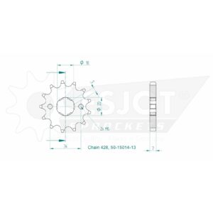 Esjot | Ritzel 13 Z