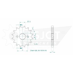 Esjot | Ritzel 16 Z