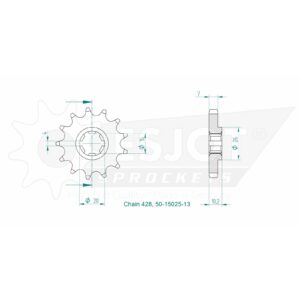 Esjot | Ritzel 13 Z