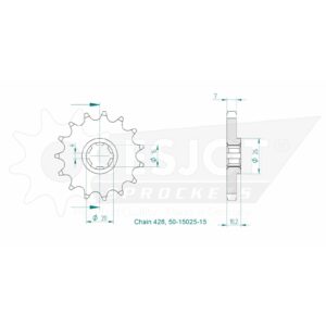 Esjot | Kettenritzel 15 Z