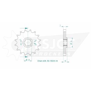Esjot | Ritzel 16 Z