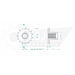 Esjot | Kettenritzel 15 Z