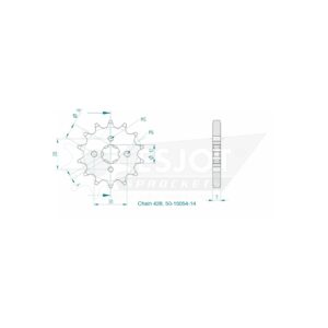Esjot | Kettenritzel 14 Z