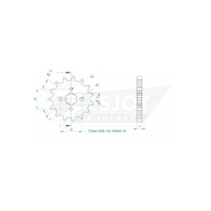 Esjot | Kettenritzel 15 Z