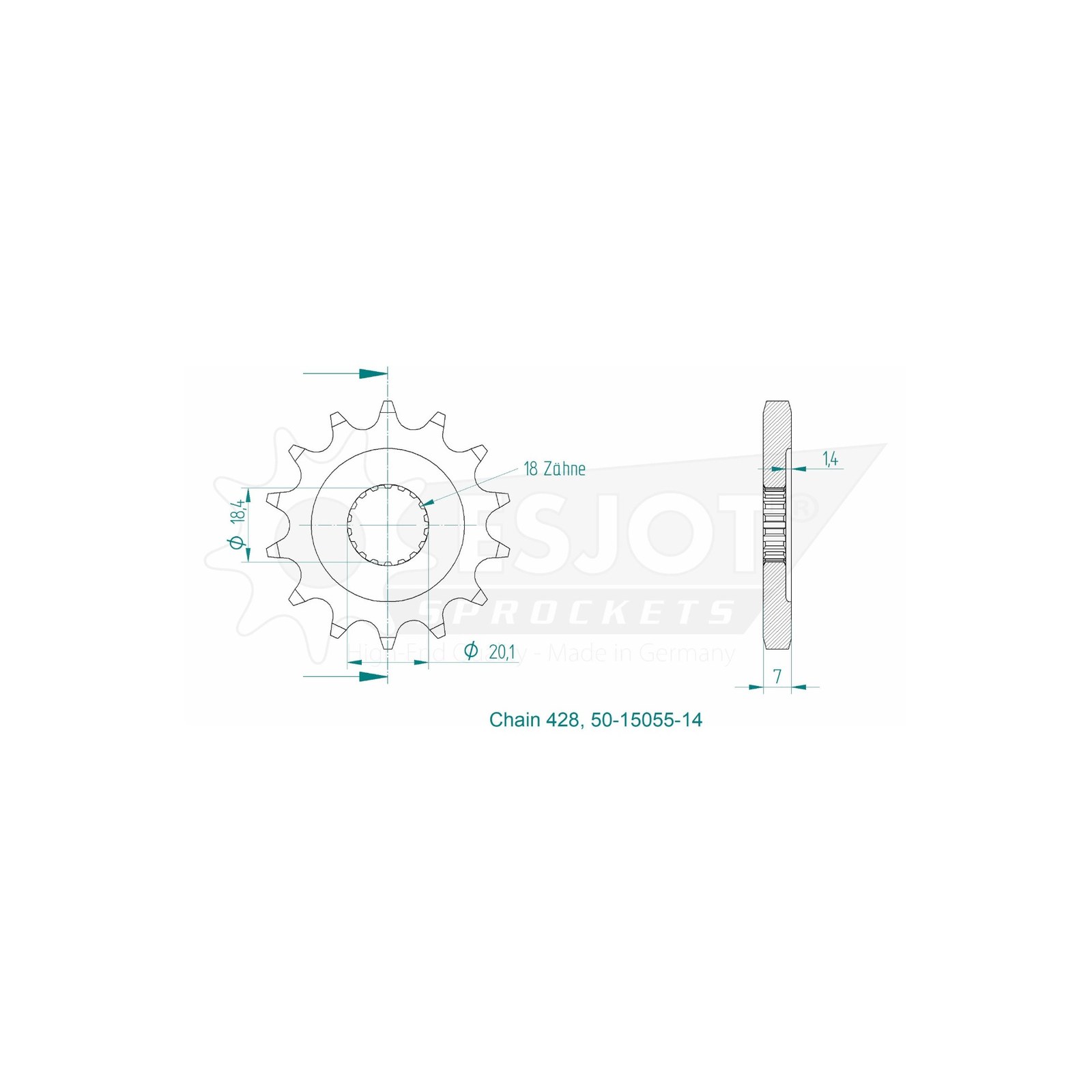 Esjot | Ritzel 14 Z