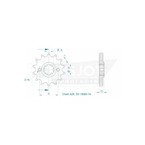 Esjot | Kettenritzel 14 Z