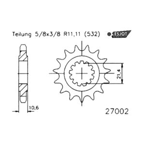 Esjot | Ritzel 17 Z