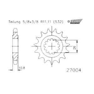 Esjot | Ritzel 17 Z