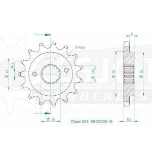 Esjot | Ritzel 15 Z