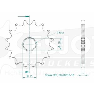 Esjot | Ritzel 16 Z