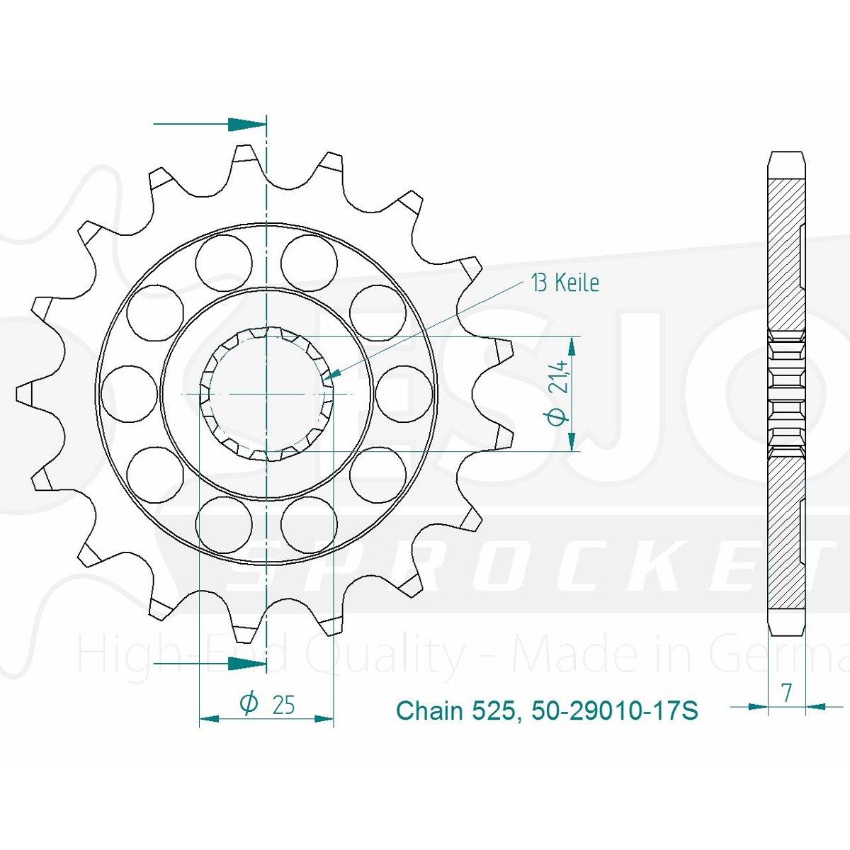Esjot | Ritzel 17 Z Sport