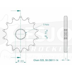 Esjot | Ritzel 14 Z