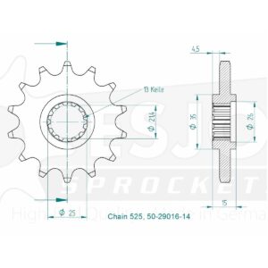 Esjot | Ritzel 14 Z