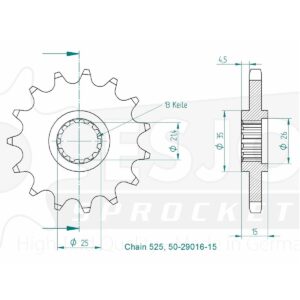 Esjot | Ritzel 15 Z