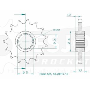 Esjot | Ritzel 15 Z