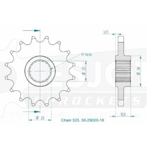 Esjot | Ritzel 16 Z