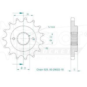 Esjot | Ritzel 15 Z