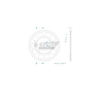 Esjot | Kettenrad 45 Z