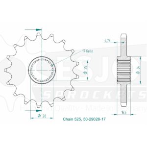 Esjot | Ritzel 17 Z