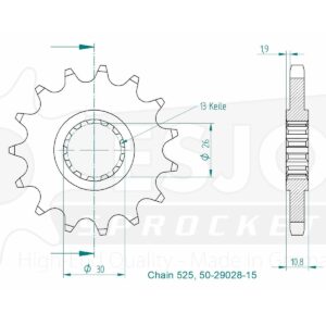 Esjot | Ritzel 15 Z